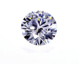 GIA Certified Natural Round Cut Loose Diamond 0.40 Ct E Color VVS1 Clarity 4.8mm