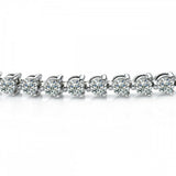Diamond Tennis Bracelet 6 CT Natural Round Diamond VS2 Clarity 14k White Gold