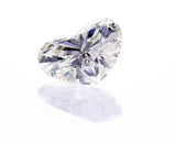 0.73 CT Heart Cut Natural Loose Diamond H Color SI2 Clarity GIA Certified