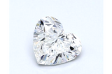 Diamond 1/2CT D SI2 Heart Shape Cut Brilliant Natural Loose GIA Certified