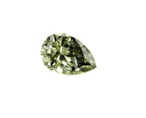 Natural Loose Diamond 0.42 CT GIA Certified Fancy Chameleon Green Color Pear Cut