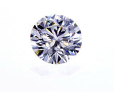GIA Certified Natural Round Cut Loose Diamond 0.40 Ct E Color VVS1 Clarity 4.8mm