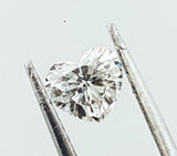 Natural Loose Diamond 3/4 CT H Color VS2 Clarity GIA Certified Heart Shape Cut