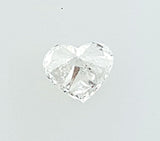 Natural Loose Diamond 0.75 CT E Color SI1 Clarity GIA Certified Heart Cut