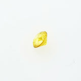 Fancy Vivid Yellow Color 0.41 Carats I1 Natural Round Brilliant Loose Diamond
