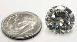 Huge 7 CT O-P Color VVS1 Round Cut Brilliant GIA Certified Natural Loose Diamond