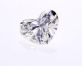 0.73 CT Heart Cut Natural Loose Diamond H Color SI2 Clarity GIA Certified