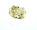 Natural Cushion Cut Loose Diamond 2.13 CT VVS1 Fancy Yellow Color GIA Certified