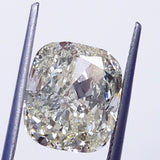 HUGE 10 CT Natural Loose Diamond M Color SI1 Clarity GIA Certified Cushion Cut