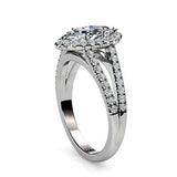 Natural MARQUISE Diamond1.5 CT G VS2 Engagement Ring 14k White GIA Certified