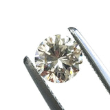 0.66 CT K VS1 Natural Loose Diamond GIA Certified Round Cut Brilliant