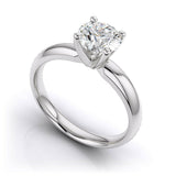 0.50 Carat Diamond Solitaire Engagement Ring F I2 Appraised Natural Round Cut