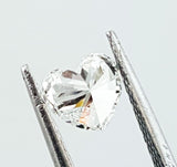 Natural Loose Diamond 3/4 CT H Color VS2 Clarity GIA Certified Heart Shape Cut