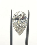 Huge 5 CT J/VS1 Natural Loose Diamond Pear Shape Cut GIA Certified