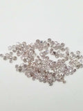 Natural Original Round Cut Rare Fancy Light Pink Color Loose Diamond 0.01CT