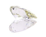1CT Fancy Light Green Yellow Color Pear Cut Natural Loose Diamond GIA Certified