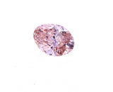 Rare Diamond Natural Loose Fancy PINK Color Oval Cut 0.18 CT SI2 GIA Certified