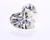 0.76 CT Natural Loose Diamond I Color SI2 Clarity Heart Cut GIA Certified