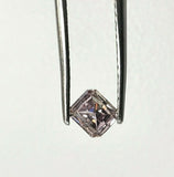 Fancy Pink 0.31 CT Loose Diamond Natural Color Radiant Cut GIA Certified