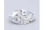 Marquise Cut Natural Loose Diamond 0.72 CT D Color SI1 Clarity GIA Certified