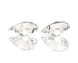 1.53 CTW Natural Diamonds D-VS2 Matched Pair GIA Certified Pear Shape Cut