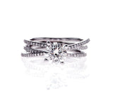 2 CTW I Color SI2 Natural Diamond Engagement Ring Round Cut Brilliant Certified