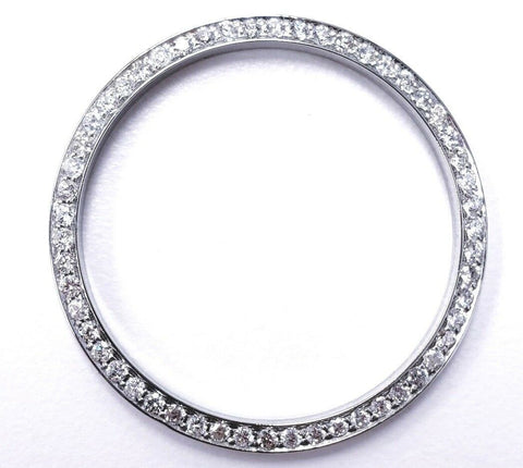 Real Diamond Bezel 1 CTW for Rolex Watch After Market 36mm Natural  G-H SI2/I1