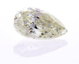 Real 1.71CT Loose Diamond K Color I1 Clarity Natural Pear Shape Cut Brilliant