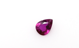 Natural Ruby Loose Stone Pear Cut 0.75 CT Transparent Red Color Certified