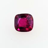 Beautiful Natural Red Ruby Loose Cushion Cut 1.63 CT Transparent AGL Certified