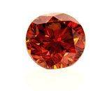 EGL Certified Natural Rare FANCY RED COLOR Round Cut Loose Diamond 1.51 CT I1