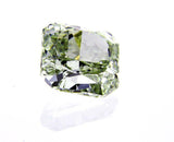 2CT Fancy Green Color VS2 Loose Diamond Natural Radiant Cut GIA Certified