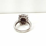 Diamond Engagement Ring Natural Radiant Natural Fancy Black Color 6.00 CTW