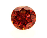 EGL Certified Natural Rare FANCY RED COLOR Round Cut Loose Diamond 1.51 CT I1