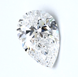 3/4 CT D Color SI1 Clarity Natural Loose Diamond GIA Certified Pear Shape Cut