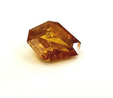 0.69 CT Diamond Fancy DEEP ORANGE COLOR GIA Certified Natural Loose Shield Cut