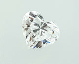 Natural Loose Diamond 0.75 CT E Color SI1 Clarity GIA Certified Heart Cut