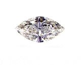 0.71 CT Diamond H Color SI1 Clarity Loose GIA Certified Marquise Cut Natural