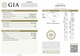 0.81 CT D Color VS2 Clarity GIA Certified Pear Shape Cut Natural Loose Diamond