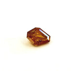 0.69 CT Diamond Fancy DEEP ORANGE COLOR GIA Certified Natural Loose Shield Cut