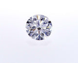 Loose Diamond Natural Round Cut GIA Certified 0.58 Ct E Color SI1 Clarity