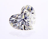 0.73 CT Heart Cut Natural Loose Diamond H Color SI2 Clarity GIA Certified
