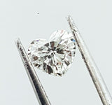 Natural Loose Diamond 3/4 CT H Color VS2 Clarity GIA Certified Heart Shape Cut