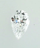 Natural Loose Diamond 0.77 CT D Color SI1 Clarity GIA Certified Pear Shape Cut