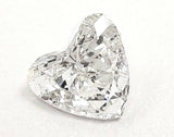 0.84 CT G Color I1 Clarity Natural Loose Diamond Heart Cut GIA Certified