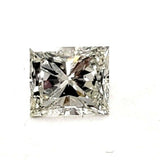 Beautiful 0.37 CT Princess Cut Natural Loose Diamond K VS1 GIA Certified