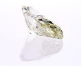 1.37 CT Rare Fancy Light Green Yellow Color GIA Certified Pear Cut Loose Diamond