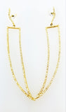 Diamond Drop Earrings Ladies 22k Yellow Gold 1.50 Carat Stylish Round Cut