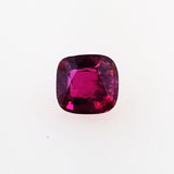 Natural Red Ruby Loose Cushion Cut 1.63 Carats Transparent AGL Certified