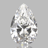 Loose Diamond Pear Cut 5.34 CT J Color VS1 Clarity GIA Certified 100% Natural
